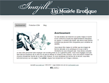 Tablet Screenshot of imajill.com
